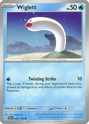 Wiglett (055/198) [SV01 Scarlet & Violet Base Set] Normal - Common
