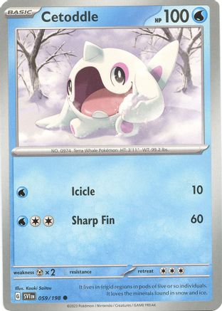 Cetoddle (059/198) [SV01 Scarlet & Violet Base Set] Normal - Common