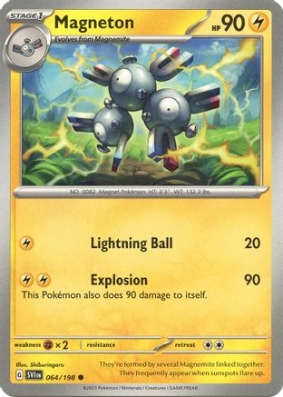 Magneton (064) [SV01 Scarlet & Violet Base Set] Normal - Common