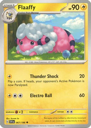 Flaaffy (067) [SV01 Scarlet & Violet Base Set] Reverse Holofoil - Uncommon
