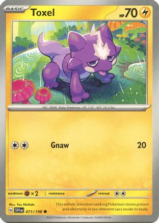 Toxel (071) [SV01 Scarlet & Violet Base Set] Normal - Common