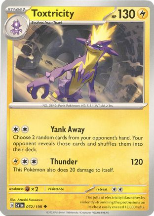 Toxtricity (072) [SV01 Scarlet & Violet Base Set] Normal - Uncommon