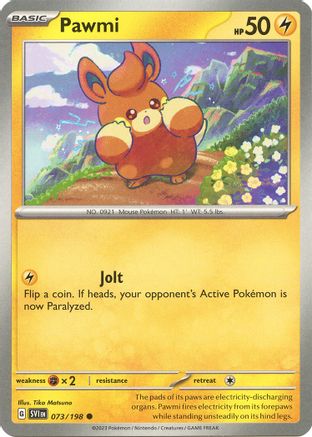 Pawmi (073/198) [SV01 Scarlet & Violet Base Set] Normal - Common