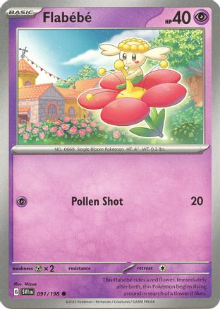 Flabebe (091) [SV01 Scarlet & Violet Base Set] Normal - Common