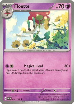 Floette (092) [SV01 Scarlet & Violet Base Set] Reverse Holofoil - Common