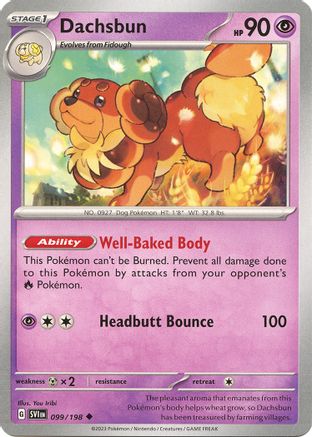 Dachsbun (099) [SV01 Scarlet & Violet Base Set] Normal - Uncommon