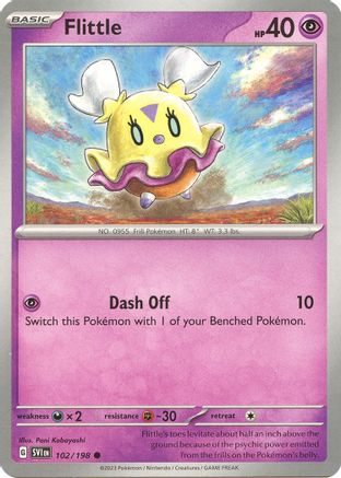 Flittle (102/198) [SV01 Scarlet & Violet Base Set] Reverse Holofoil - Common