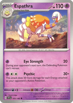 Espathra (103) [SV01 Scarlet & Violet Base Set] Normal - Uncommon