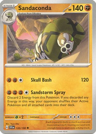 Sandaconda (120) [SV01 Scarlet & Violet Base Set] Normal - Uncommon