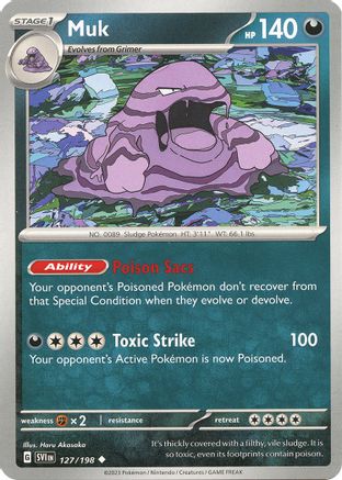 Muk (127) [SV01 Scarlet & Violet Base Set] Normal - Uncommon
