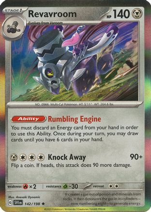 Revavroom (142) [SV01 Scarlet & Violet Base Set] Reverse Holofoil - Rare
