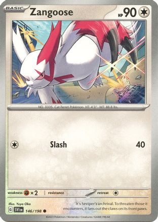 Zangoose (146/198) [SV01 Scarlet & Violet Base Set] Normal - Common