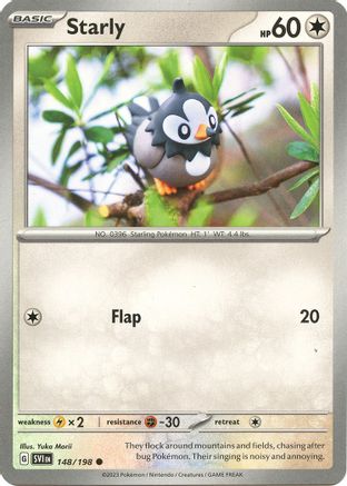Starly (148/198) [SV01 Scarlet & Violet Base Set] Normal - Common