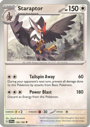 Staraptor (150) [SV01 Scarlet & Violet Base Set] Reverse Holofoil - Uncommon