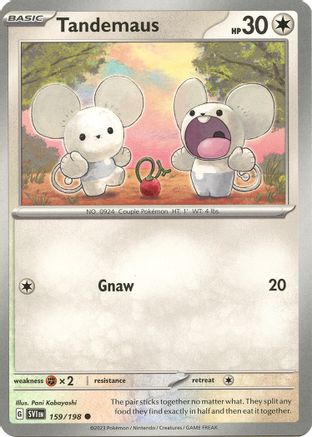 Tandemaus (159/198) [SV01 Scarlet & Violet Base Set] Normal - Common