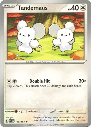 Tandemaus (160/198) [SV01 Scarlet & Violet Base Set] Normal - Common