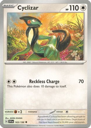 Cyclizar (163/198) [SV01 Scarlet & Violet Base Set] Reverse Holofoil - Uncommon