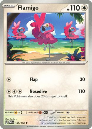 Flamigo (165) [SV01 Scarlet & Violet Base Set] Reverse Holofoil - Uncommon