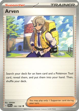 Arven (166/198) [SV01 Scarlet & Violet Base Set] Normal - Uncommon