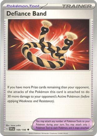 Defiance Band (169) [SV01 Scarlet & Violet Base Set] Reverse Holofoil - Uncommon