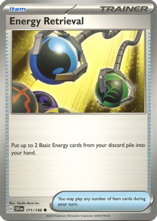 Energy Retrieval (171) [SV01 Scarlet & Violet Base Set] Reverse Holofoil - Common