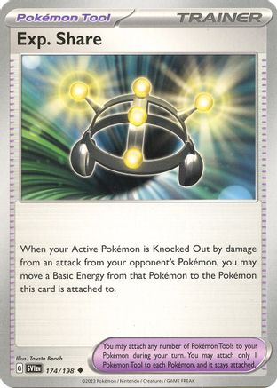Exp. Share (174) [SV01 Scarlet & Violet Base Set] Reverse Holofoil - Uncommon