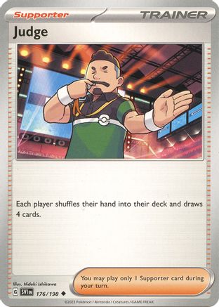 Judge (176) [SV01 Scarlet & Violet Base Set] Reverse Holofoil - Uncommon