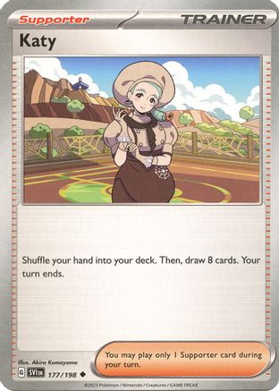 Katy (177/198) [SV01 Scarlet & Violet Base Set] Reverse Holofoil - Uncommon