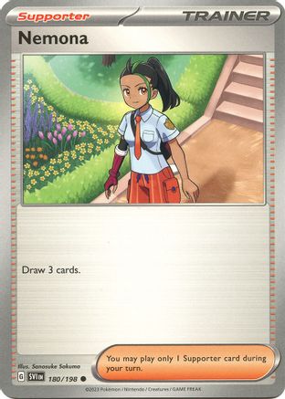 Nemona (180) [SV01 Scarlet & Violet Base Set] Reverse Holofoil - Common