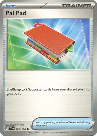 Pal Pad (182) [SV01 Scarlet & Violet Base Set] Reverse Holofoil - Common