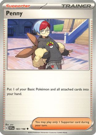 Penny (183/198) [SV01 Scarlet & Violet Base Set] Normal - Uncommon