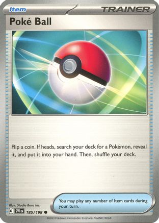 Poke Ball (185) [SV01 Scarlet & Violet Base Set] Normal - Common