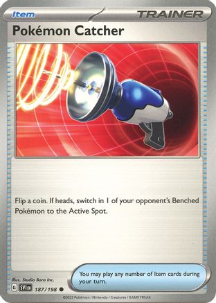 Pokemon Catcher (187) [SV01 Scarlet & Violet Base Set] Normal - Common