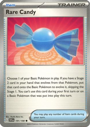 Rare Candy (191/198) [SV01 Scarlet & Violet Base Set] Reverse Holofoil - Common