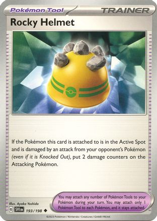Rocky Helmet (193) [SV01 Scarlet & Violet Base Set] Normal - Uncommon