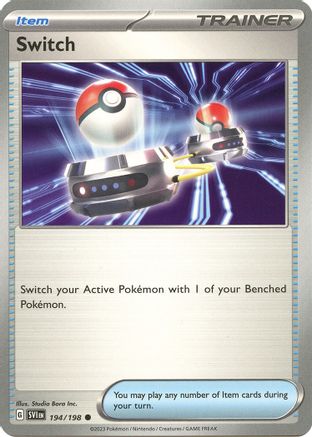 Switch (194) [SV01 Scarlet & Violet Base Set] Normal - Common