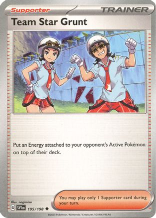 Team Star Grunt (195/198) [SV01 Scarlet & Violet Base Set] Normal - Uncommon