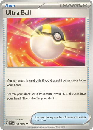 Ultra Ball (196) [SV01 Scarlet & Violet Base Set] Normal - Uncommon