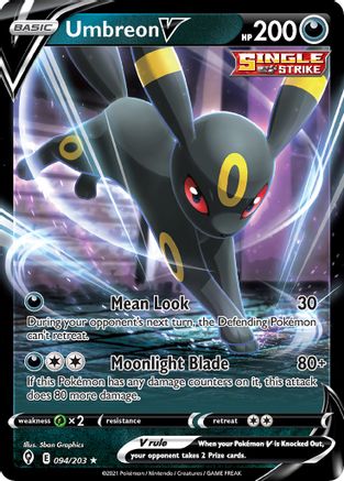 Umbreon V (Non-Holo) (094/203) [Deck Exclusives] Normal - Promo