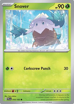 Snover (010) [SV02 Paldea Evolved] Normal - Common