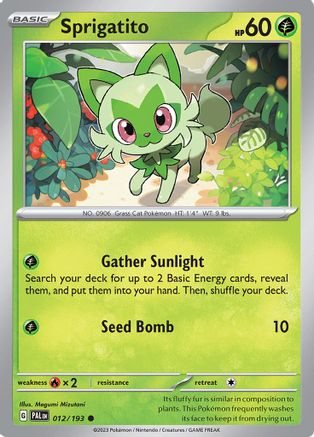 Sprigatito (012/193) [SV02 Paldea Evolved] Normal - Common
