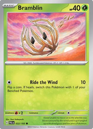Bramblin (022/193) [SV02 Paldea Evolved] Normal - Common