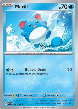Marill (044/193) [SV02 Paldea Evolved] Normal - Common