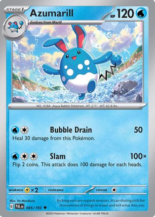 Azumarill (045) [SV02 Paldea Evolved] Normal - Uncommon
