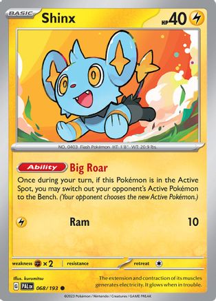 Shinx (068/193) [SV02 Paldea Evolved] Normal - Common