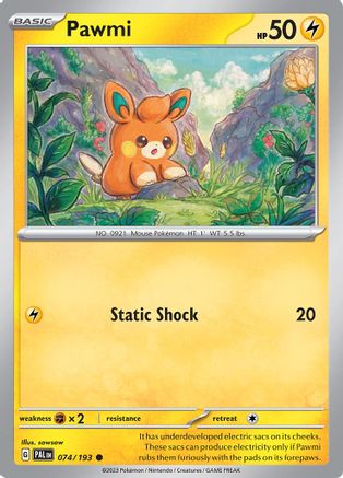 Pawmi (074) [SV02 Paldea Evolved] Normal - Common