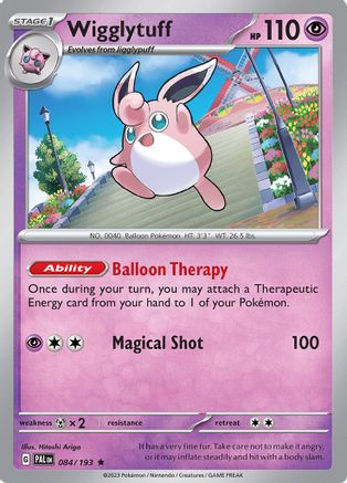 Wigglytuff (084) [SV02 Paldea Evolved] Reverse Holofoil - Rare