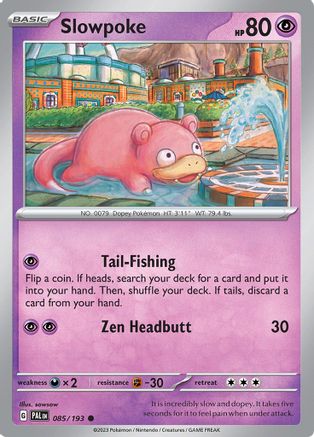 Slowpoke (085) [SV02 Paldea Evolved] Normal - Common