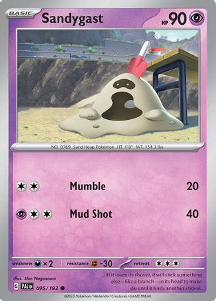 Sandygast (095/193) [SV02 Paldea Evolved] Normal - Common