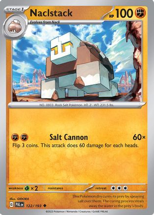 Naclstack (122) [SV02 Paldea Evolved] Normal - Uncommon